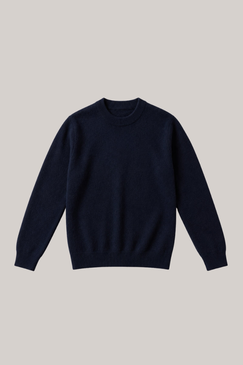 Men’s 100% Cashmere Crew Neck Jumper