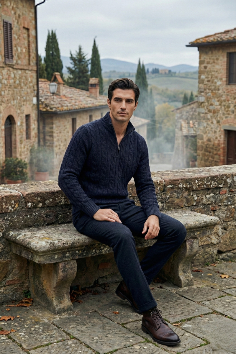 The Cambridge Quarter-Zip