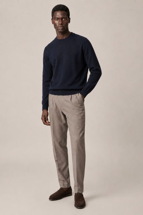 Men’s 100% Cashmere Crew Neck Jumper