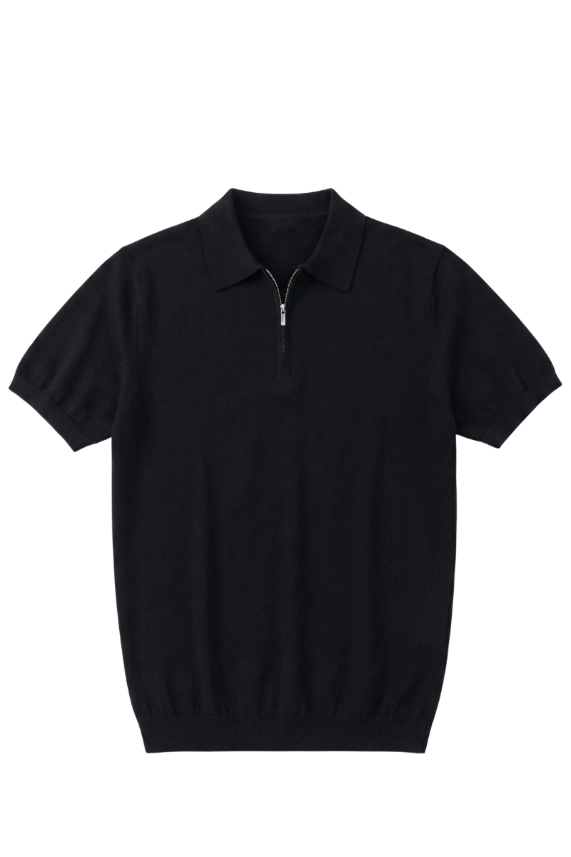 The Eton Zip Polo