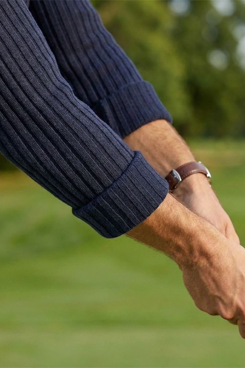 The Carlisle Zip Polo