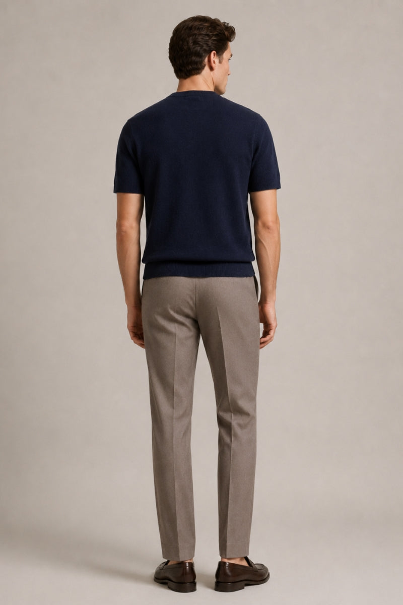 Men’s 100% Merino Wool Knitted T-Shirt