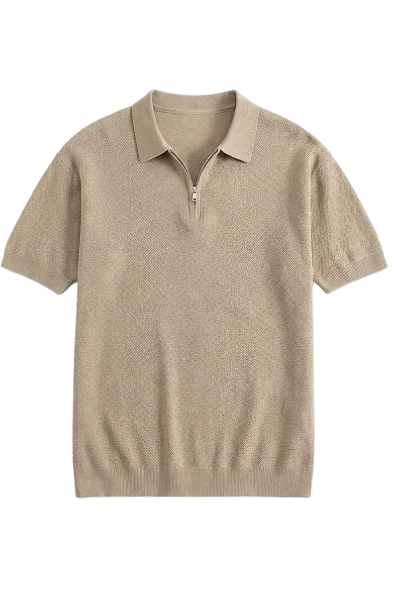 The Eton Zip Polo
