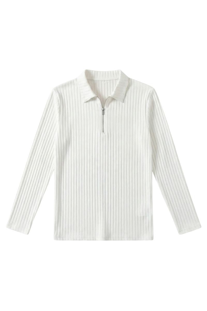 The Carlisle Zip Polo