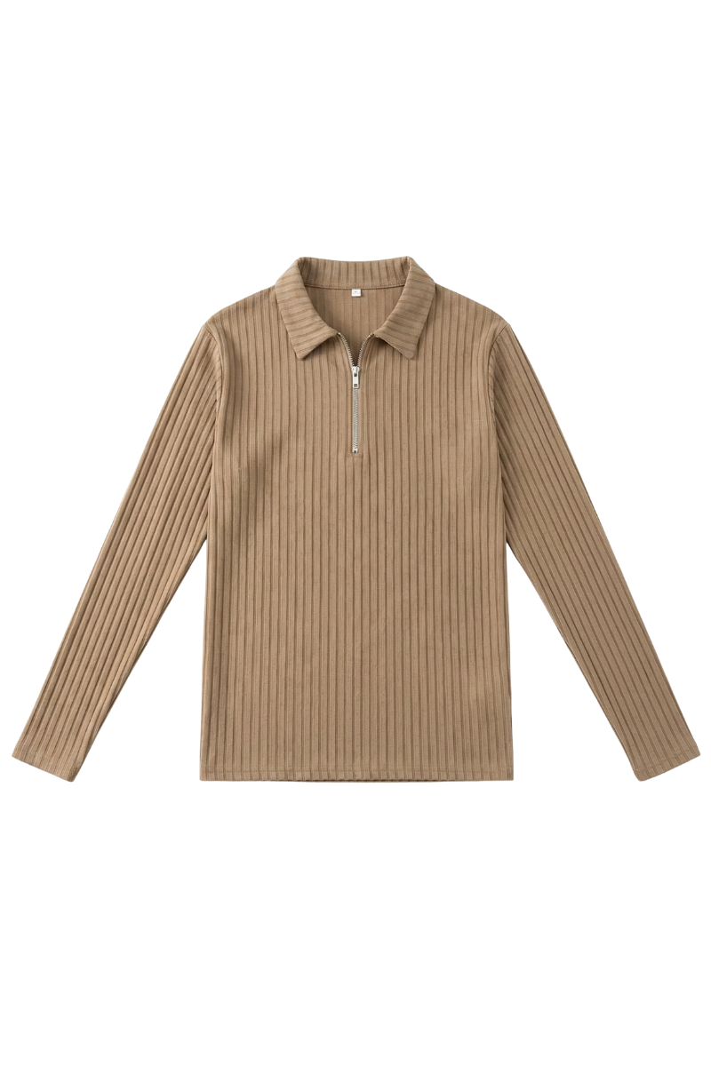 The Carlisle Zip Polo
