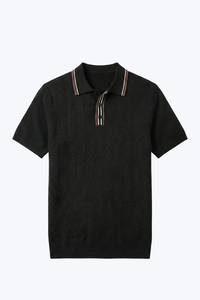 The Mayfair Textured Polo